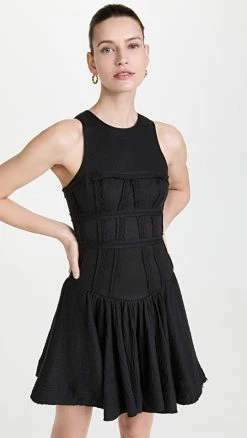 Flash Sale π Brand new β Aje Tidal Corset Mini π π Dress Black π₯ π