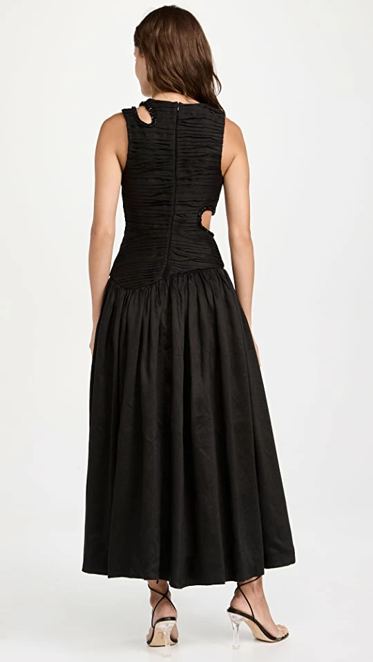 Outlet π Flash Sale βοΈ Aje Jolie Abstract Cut Out Midi π π Dress Black π₯ β€οΈ 2 Outlet π Flash Sale βοΈ Aje Jolie Abstract Cut Out Midi π π Dress Black π₯ β€οΈ - Image 2