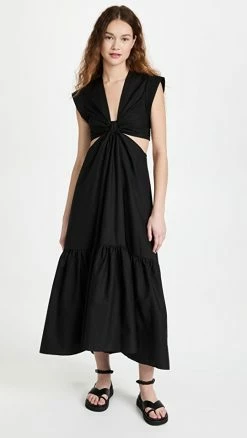 Outlet 🌟 Cheapest 💯 A.L.C. Alexandria 👗 👗 Dress Black ⭐ 😉