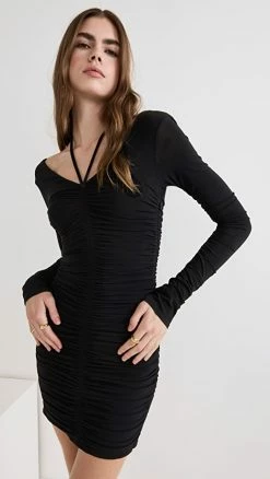 Cheap 🎁 Deals 🥰 A.L.C. Violet 👗 👗 Dress Black ⌛ ⌛