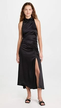 Promo 🎉 Budget 🤩 A.L.C. Inez 👗 👗 Dress Black ⌛ 💯