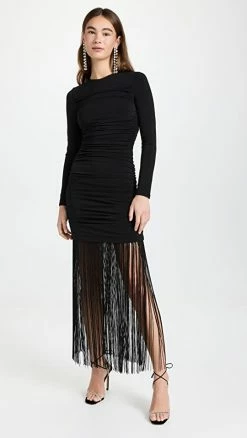 Cheap 🎁 Budget 🎁 Alice + Olivia Katherina 👗 👗 Dress Black 🔔 ✨