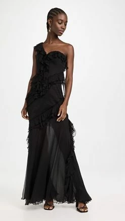 Brand new ⌛ Brand new 🛒 AMUR Harlow Gown Black 😍 ✨