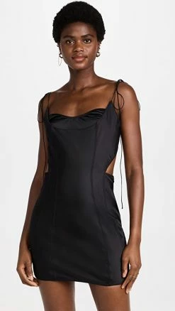 Discount 🤩 Deals 🔔 Anna October Vivienne Mini 👗 👗 Dress Black 🔥 ✔️