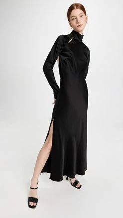 New 😍 Buy ✨ Anna October Audrey Maxi 👗 👗 Dress Black 🌟 🔔