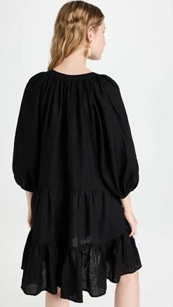 Alternative view of Discount ⭐ Discount 🧨 Apiece Apart Mini Mitte 👗 👗 Dress Black 😀 🤩