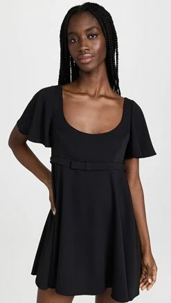 Buy ✔️ Top 10 🔔 Amanda Uprichard Brianna 👗 👗 Dress Black 🔔 🎁