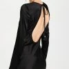 Best Sale ⌛ Best Sale 🎁 Alexander Wang Silk Keyhole Back 👗 👗 Dress Black 🎉 😍