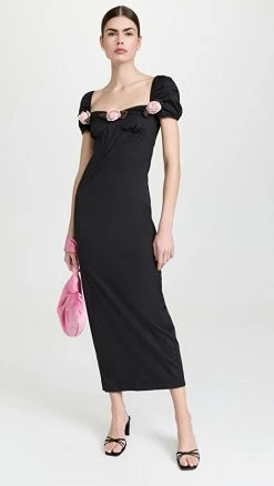 Deals 🎉 New 👍 Bernadette Robert 👗 👗 Dress Black 🛒 👏