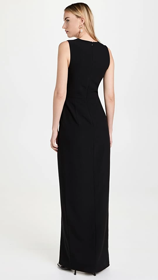 Hot Sale π₯° Budget π₯ Black Halo Malvina Gown Black/Black π π₯ 2 Hot Sale π₯° Budget π₯ Black Halo Malvina Gown Black/Black π π₯ - Image 2