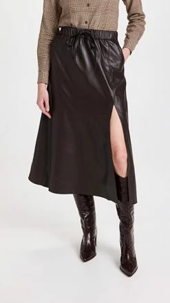 Wholesale ⌛ New 🧨 Brochu Walker Danni 👗 👗 Skirt Timber Brown 🔔 😉