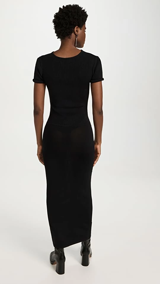 Outlet π New π Christopher Esber Slash Tee Knit π π Dress Black β π 2 Outlet π New π Christopher Esber Slash Tee Knit π π Dress Black β π - Image 2