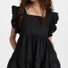 Flash Sale 👏 Best reviews of 😍 English Factory Ruffled 👗 👗 Dress Black 🛒 👍