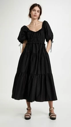 Budget 🤩 Best deal ✔️ En Saison Brielle 👗 👗 Dress Black 🎁 💯