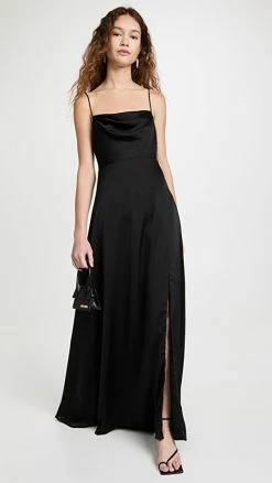 Buy 🌟 Outlet ⭐ Fame And Partners The Rosabel 👗 👗 Dress Black 🎁 👏