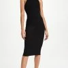 Cheapest 🌟 Best reviews of ✔️ Victor Glemaud Halter Midi 👗 👗 Dress Black ✨ 👍