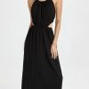 Deals 🔔 Deals 👏 MONROW Cut Out Halter 👗 👗 Dress Black ⭐ 👏