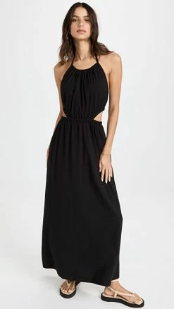 Deals π Deals π MONROW Cut Out Halter π π Dress Black β π