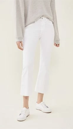 Coupon 🛒 Buy 😍 Joe's 👖 👖 Jeans The Hi Honey Crop Bootcut 👖 👖 Jeans White ✔️ 🌟