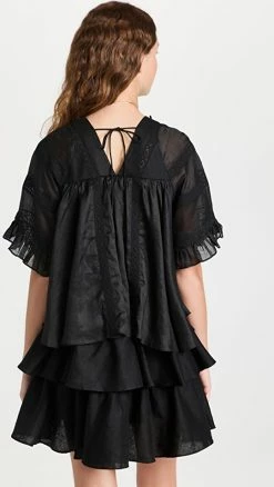 Flash Sale 👍 Deals 🌟 Joslin Ellie Mini Smock 👗 👗 Dress Black 🥰 🎁 -ALC shop josli300051cd2d 1655914783471 2 0. UX540 . QL90