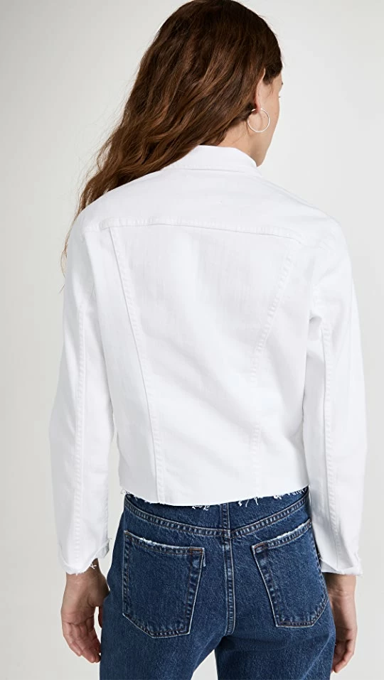 Outlet π Best Sale π₯ L'AGENCE Janelle Slim Jacket Blanc π π€© 2 Outlet π Best Sale π₯ L'AGENCE Janelle Slim Jacket Blanc π π€© - Image 2