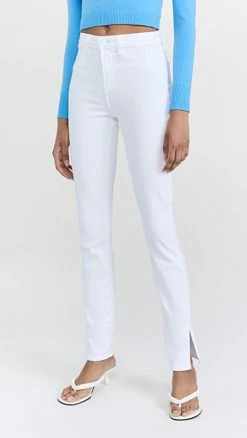 Best Pirce π Deals π L'AGENCE Josie High Rise Skinny π π Jeans Blanc π π