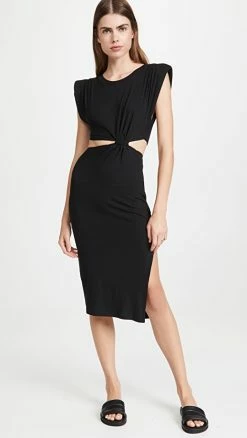 Outlet 😍 Top 10 💯 LNA Tailor 👗 👗 Dress Black 👏 🎁