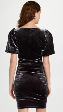 Alternative view of Coupon 👏 Best Pirce 😀 Scotch & Soda Fitted Short Sleeved 👗 👗 Dress Black Bean 🧨 ❤️