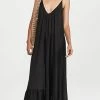 Cheap 💯 Coupon 💯 9seed Paloma Ruffle Maxi 👗 👗 Dress Black 🧨 🎁
