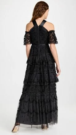 Alternative view of Deals 👏 Flash Sale 🔔 Needle & Thread Primrose Gown Graphite 😍 ✔️