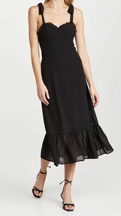 Brand new 🥰 Promo 🤩 O.p.t Toile De Jouy 👗 👗 Dress Black ⭐ ✔️