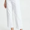 Deals ⌛ Coupon 🌟 PAIGE Nellie Culotte 👖 👖 Jeans Crisp White ❤️ 🔔