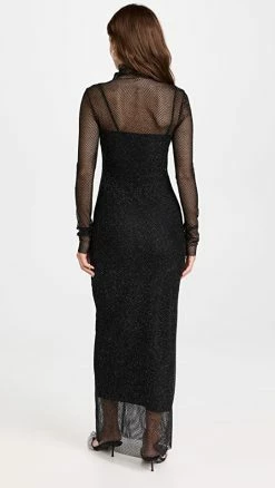 Deals 🌟 Deals 💯 Philosophy Di Lorenzo Serafini Glitter Net 👗 👗 Dress Black 🌟 🤩 -ALC shop philo406171cd2d 1660846615465 2 0. UX540 . QL90