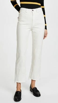 Discount ✔️ Buy 🎁 Rachel Comey Slim Legion 👖 👖 Jeans Dirty White 🔔 💯