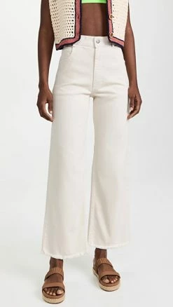 Best Sale 👏 Cheapest ⌛ Rachel Comey Puerto Pants Dirty White 👍 🛒
