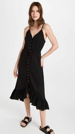 Budget 👍 Flash Sale 🔥 RAILS Frida 👗 👗 Dress Black Lace Detail ✨ 🌟