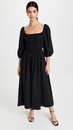 Best deal 🛒 Cheap ✨ Reformation Bennie 👗 👗 Dress Black 😀 👍