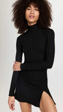 Cheapest π― Brand new π Reformation Libra Knit π π Dress Black π π