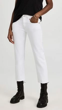 Budget ✨ Top 10 🥰 R13 Boy Straight 👖 👖 Jeans Bale White 🎁 🧨