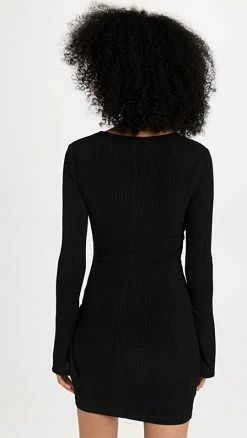 Budget 💯 Promo 🤩 Rumer Equinox Long Sleeve Mini 👗 👗 Dress Black 😉 🎉 -ALC shop rumer300151cd2d 1661463051173 2 0. UX540 . QL90