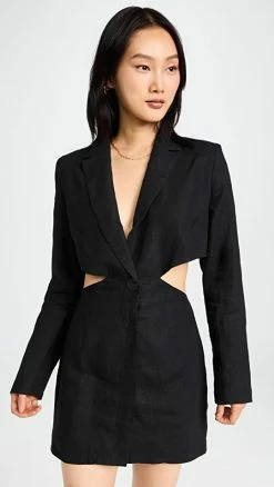 Hot Sale 😉 Flash Sale ⭐ Rumer Harper Blazer 👗 👗 Dress Black 👍 ✨
