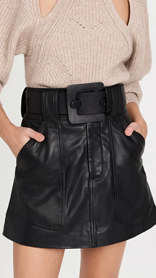 Coupon π Best reviews of π Sea Ayden Leather Mini π π Skirt Black β π₯° 1 Coupon π Best reviews of π Sea Ayden Leather Mini π π Skirt Black β π₯°
