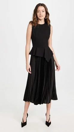 Best Sale ✨ Outlet 🤩 Shoshanna Abbot 👗 👗 Dress Jet 😉 🎁