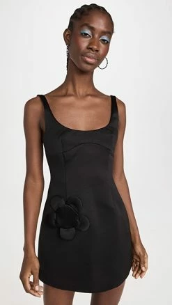 Coupon 🔔 Budget 🎁 Sandy Liang Symone 👗 👗 Dress Black 👍 🌟