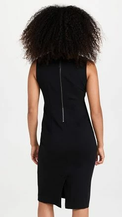 Alternative view of Hot Sale ⌛ Discount 🧨 SPANX Perfect Fitted 👗 👗 Dress Classic Black 🎁 ✨