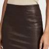New 😍 New 💯 SPRWMN Leather Mini 👗 👗 Skirt Dark Chocolate 🤩 👍