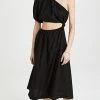 Promo ⌛ New 🤩 Stateside Poplin Cut Out 👗 👗 Dress Black 💯 🥰