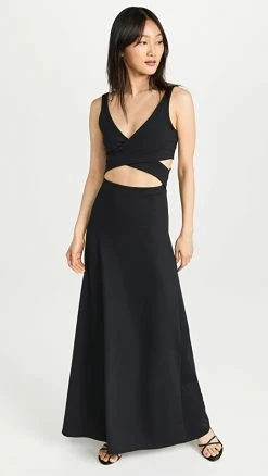 Best Pirce π Flash Sale β Susana Monaco Cross Front Tank π π Dress Black β¨ π