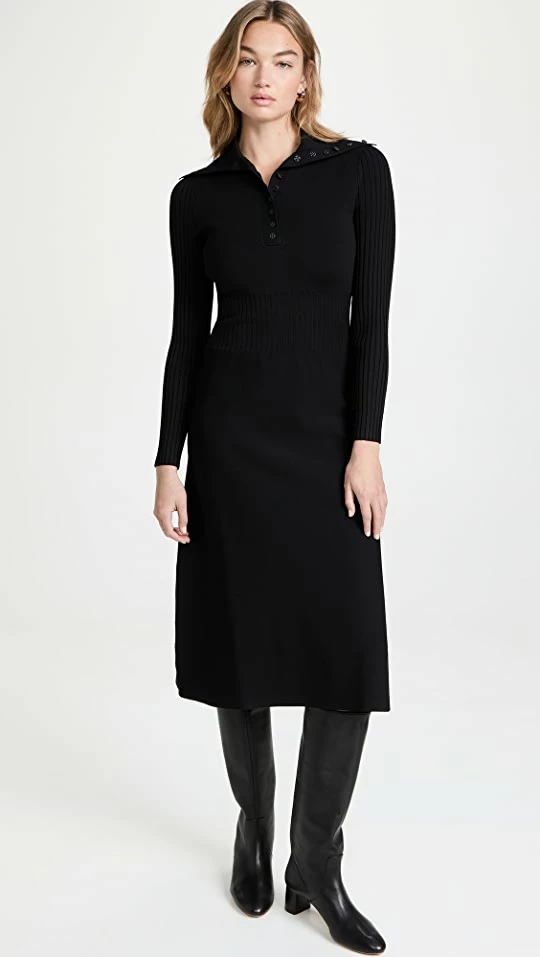 New π Promo π Tory Burch Polo Sweater π π Dress Black π π 1 New π Promo π Tory Burch Polo Sweater π π Dress Black π π