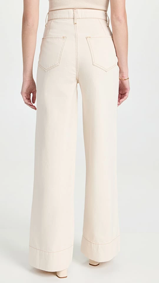 Budget π Outlet βοΈ Triarchy Ms. Onassis High Rise Wide Leg π π Jeans Off White π₯ π― 2 Budget π Outlet βοΈ Triarchy Ms. Onassis High Rise Wide Leg π π Jeans Off White π₯ π― - Image 2